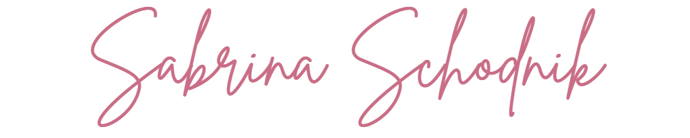 Schriftzug Sabrina Schodnik Virtuelle Assistenz